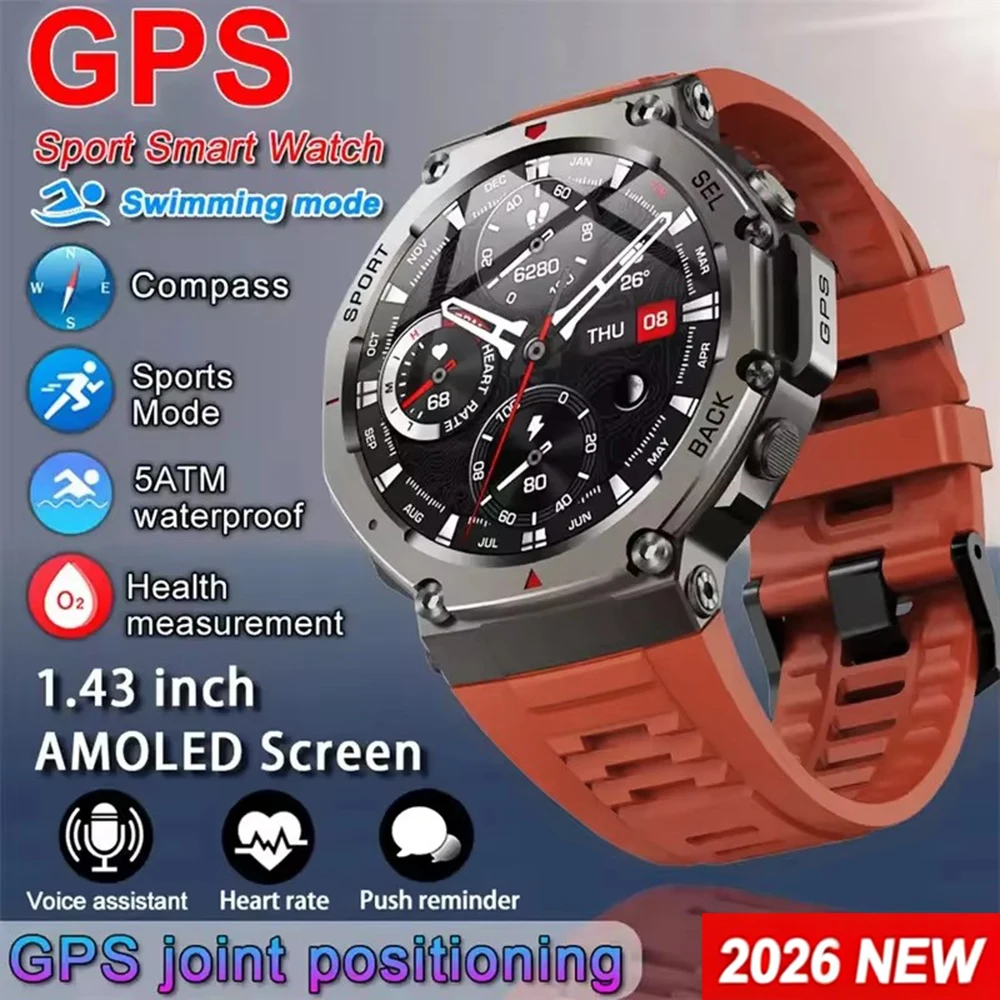 Japanese Lifestyle Called - Jam Tangan Pintar Pria GPS Layar
