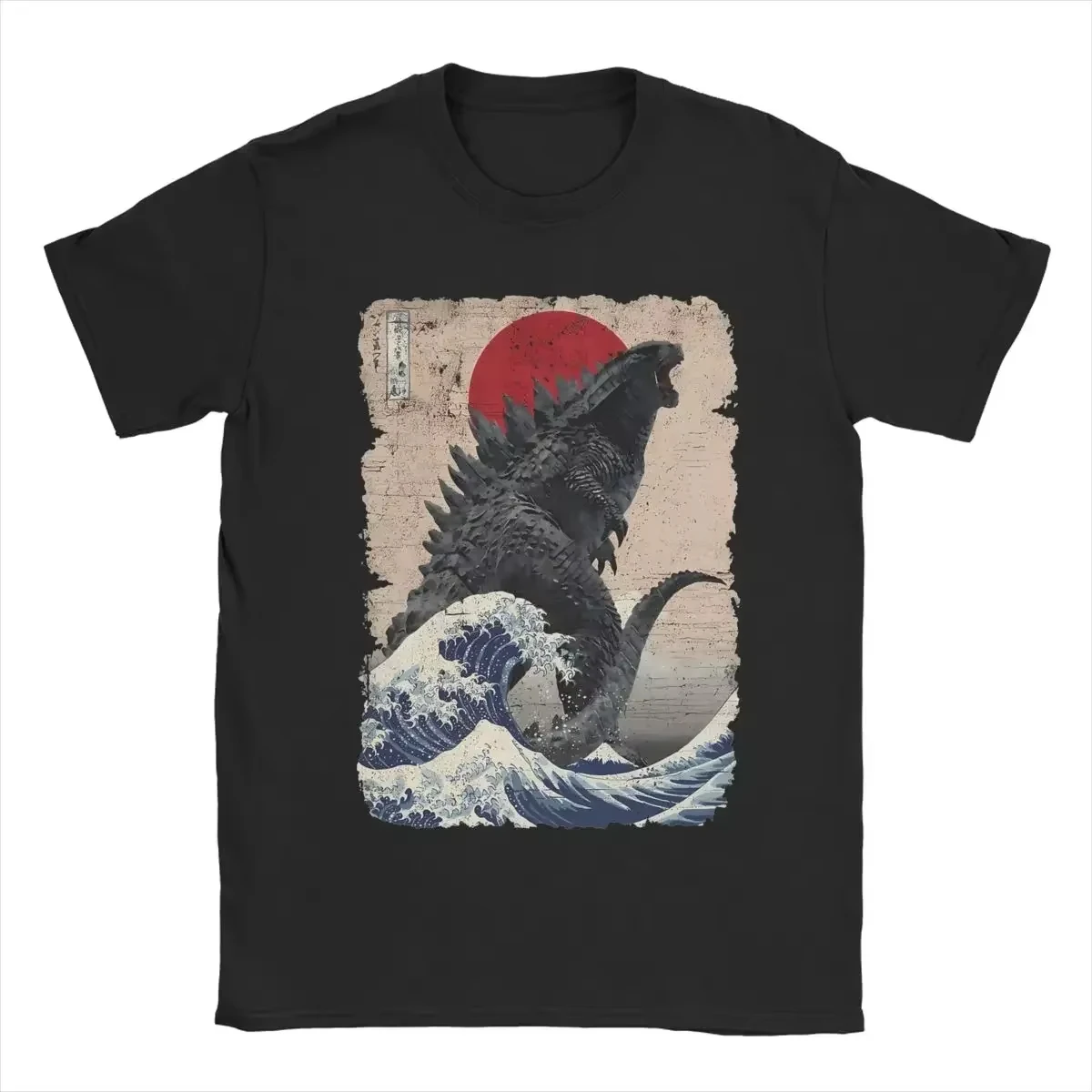 Kaus Lengan Pendek Kaus Gelomb - Japan Lifestyle And Culture ulasan dan harga