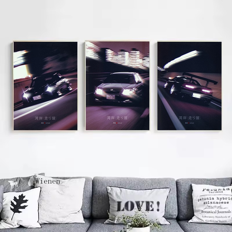 Poster Estetika Mobil Bawah Ta - Japanese Car Lifestyle ulasan dan harga