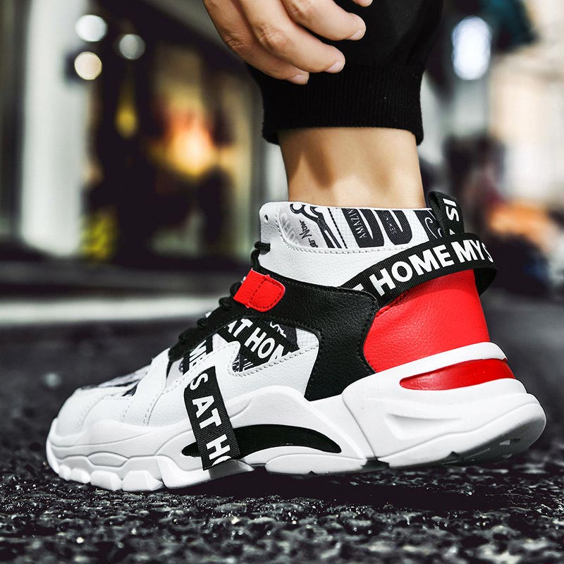 Sneakers Pria Chunky Atasan Ti - Japanese People Lifestyle ulasan dan harga