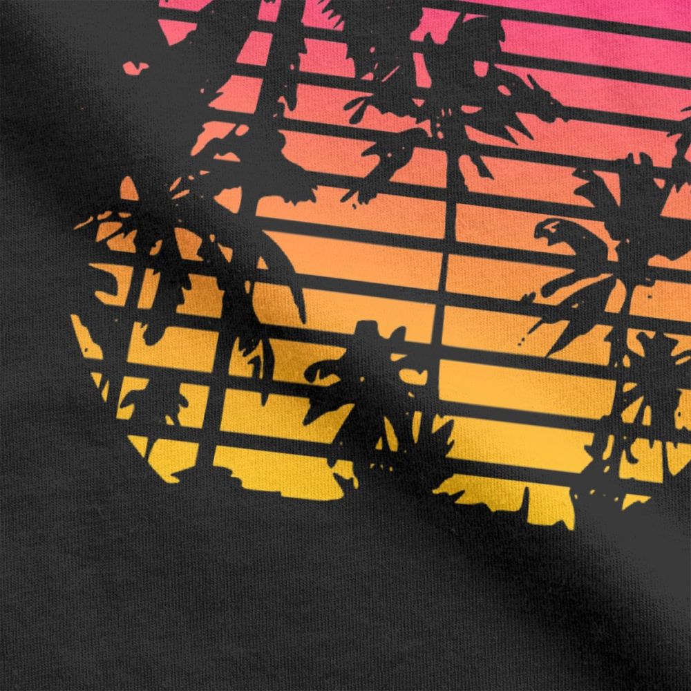 Kaus Vintage Sunset Palm Tree  - Japan Lifestyle And Culture ulasan dan harga
